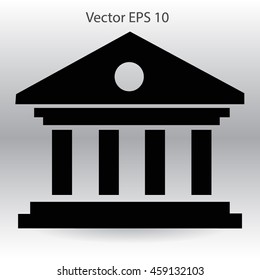 reliable bank vector illustration