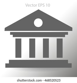 reliable bank vector illustration