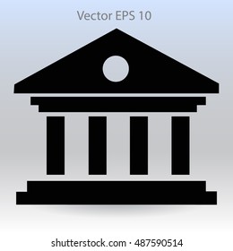 reliable bank vector illustration