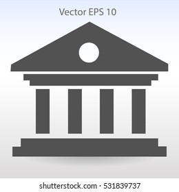 reliable bank vector illustration