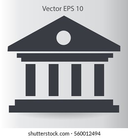 reliable bank vector illustration