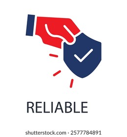 reliable flat icons  symbol vector elements for infographic web