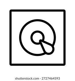Reliable Hard Disk icon set for storage, data management, backup and technology UI design
