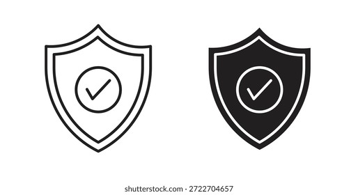 Reliable icon isolated vector Illustration. Vector pictogram for web and app