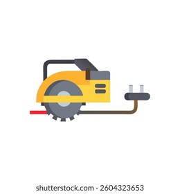 A reliable icon representing electric saws for construction.