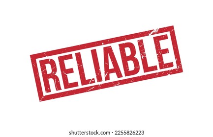 Reliable Rubber Stamp Seal Vector