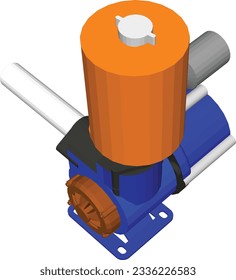 Solución de suministro de agua fiable con una bomba eléctrica.