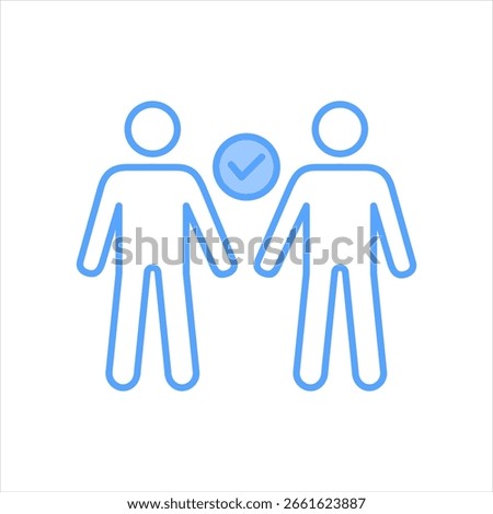 Reliance Blue Icon Vector Illustration