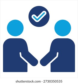Reliance Flat Blue Icon Style