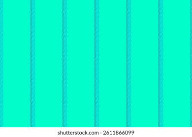 Relief lines vertical fabric, tradition background texture textile. Craft seamless vector stripe pattern in cyan and bright colors palette.