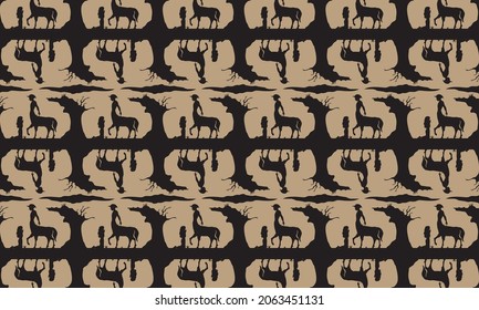 Relief Prayer Wallpaper - This picture shows a person praying to a mysterious creature