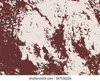 Relief stone surface texture. Old concrete wall. Monochrome image. Grunge distress texture. Vector template.