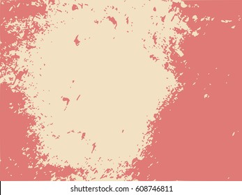 Relief stone surface texture. Old concrete wall. Grunge distress texture. Vector template.