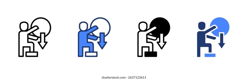 Relieve icon sheet multiple style collection