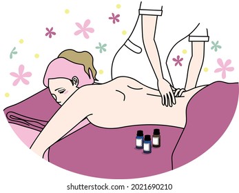 Relieve mental and physical fatigue with aromatherapy massage