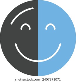 Relieved Face icon vector image. Suitable for mobile application web application and print media.