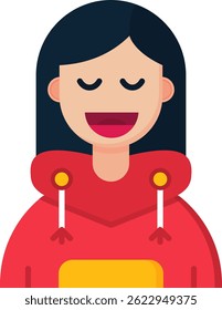 Design de ícone de vetor de linha aliviada
