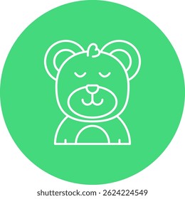 Relieved Line vector Icon Design