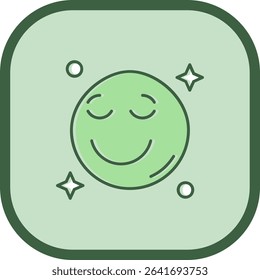 Relieved Line vector Icon Design