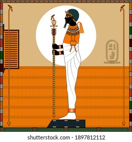 Religion of Ancient Egypt. 
Ptah is a ancient Egyptian creator god, patron of artists and craftsmen...