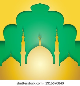 religion celebration background vector, modern concept