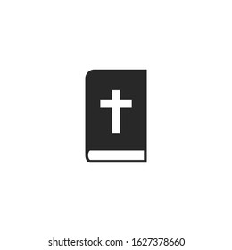 Religion, church, Bible study Icon vector sign isolated for graphic and web design. Bible symbol template color editable on white background.