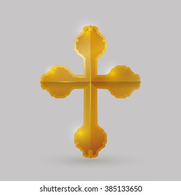 Religion cross design 