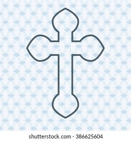 Religion cross design 