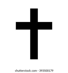 Religion cross icon