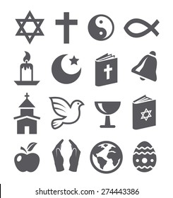 Religion icons