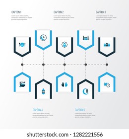 Religion icons colored set with ramadan, cereal, pray and other lantern elements. Isolated vector illustration religion icons.