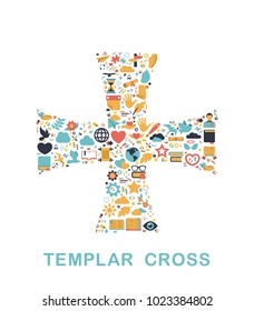 Religion icons are grouped in Templar Cross