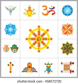 Religion Icons Set