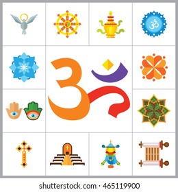 Religion Icons Set