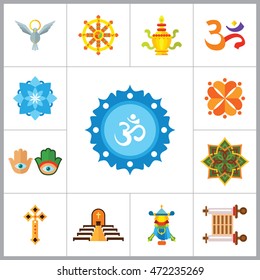Religion Icons Set