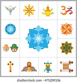 Religion Icons Set