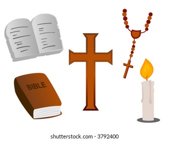 Religion Icons - Vector