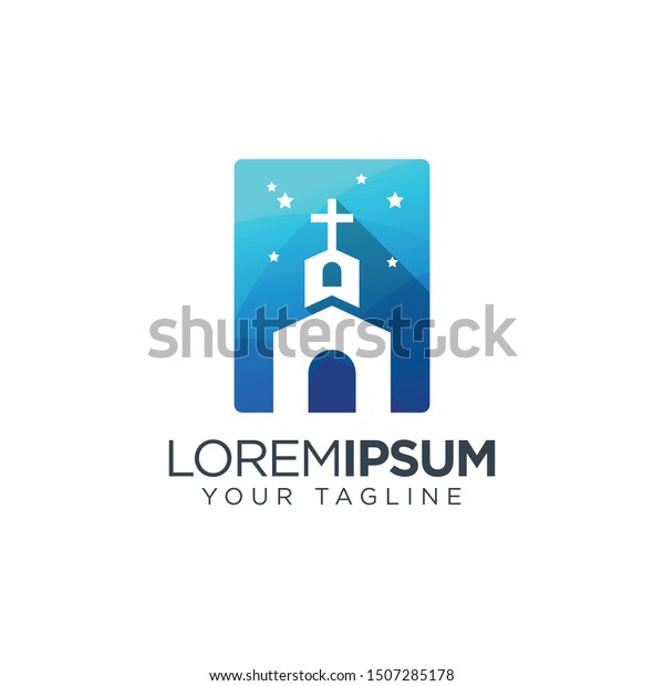 Religion Logo Church Logo Design Catholic Stock Image Download Now