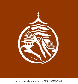 Religion logo vector for communities that are formed with religion and can be used as their logo identifier