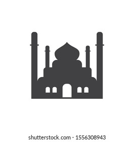 Religion related icons set on background for graphic and web design. Simple illustration. Internet concept symbol for website button or mobile app.