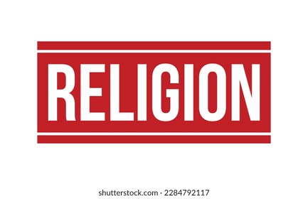 Religion Rubber Stamp Seal Vector