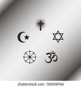Religion signs.