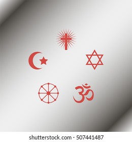 Religion signs.