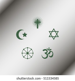Religion signs.
