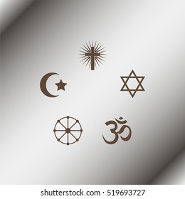 Religion signs.