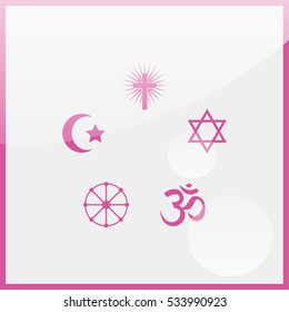 Religion signs.