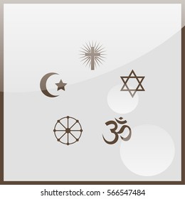 Religion signs.