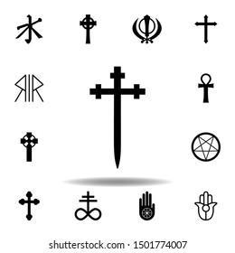 religion symbol, Aaronic order church icon. Element of religion symbol illustration. Signs and symbols icon can be used for web, logo, mobile app, UI, UX