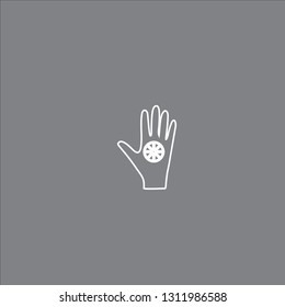Religion symbol from the top nine organised faiths of the world according to Major world religions - Vector