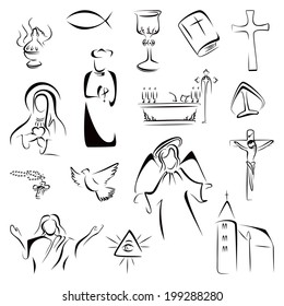 Religion symbols